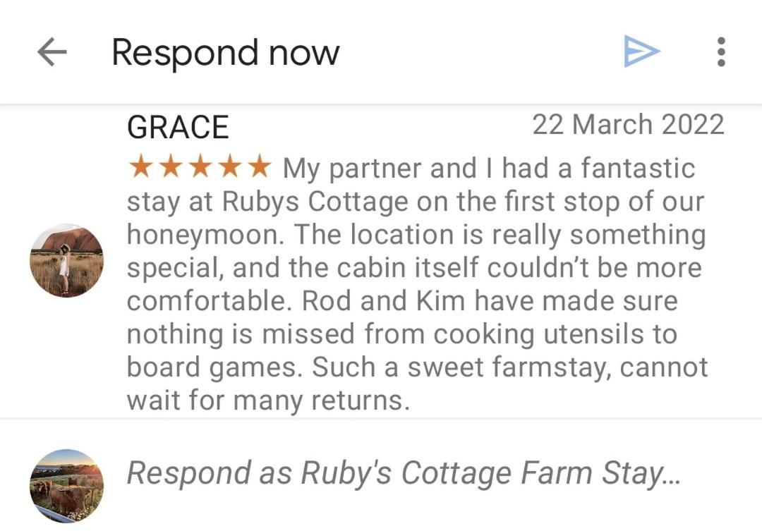 Ruby'S Cottage Farm Stay Порт-Артур Екстер'єр фото